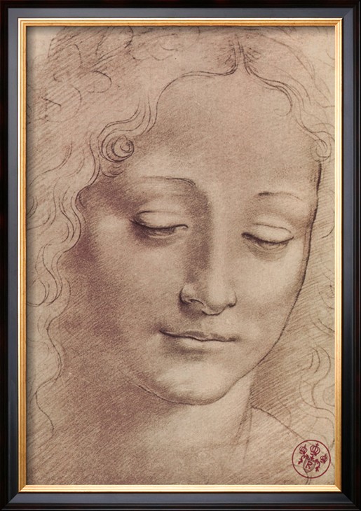 Testa Di Giovinetta - Leonardo Da Vinci Painting